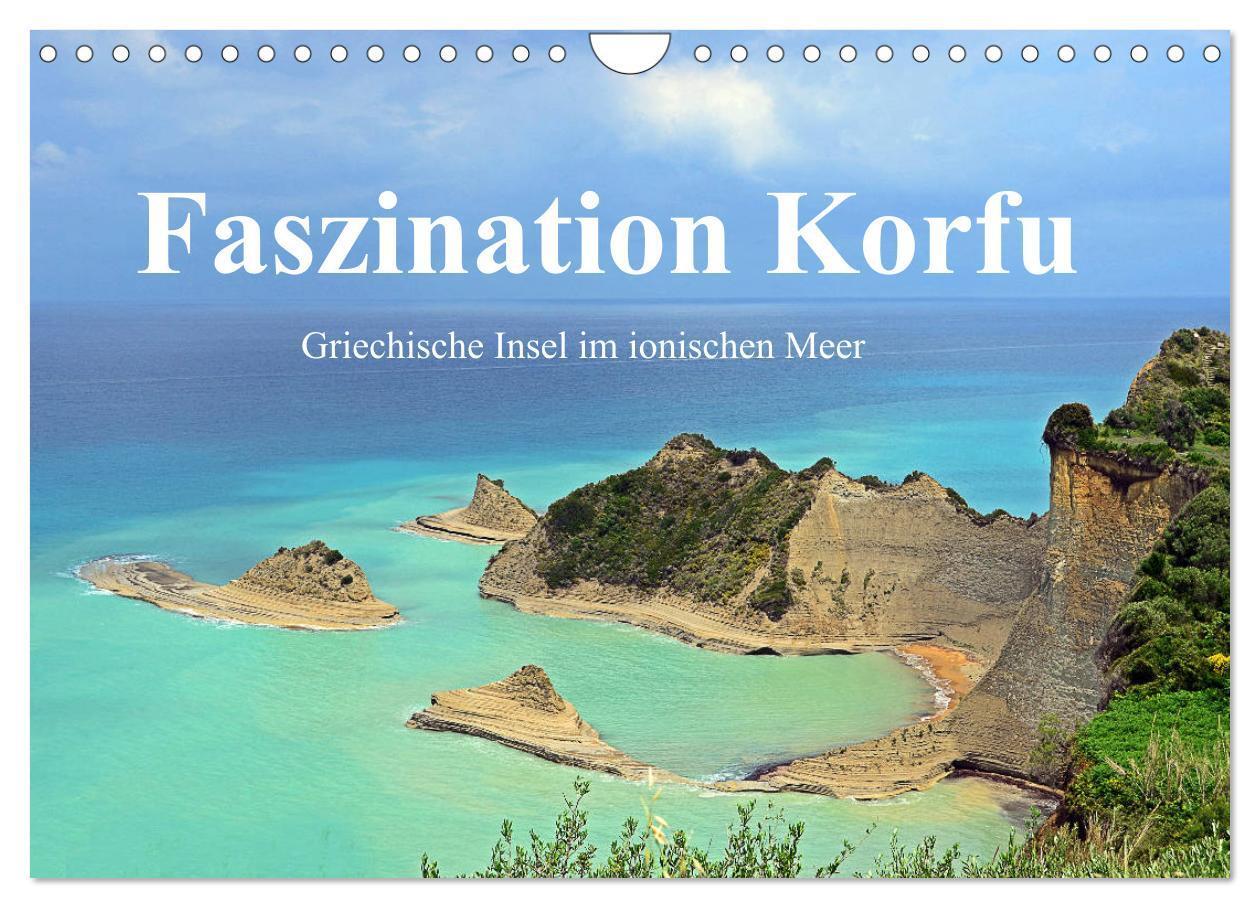 Cover: 9783435218110 | Faszination Korfu (Wandkalender 2025 DIN A4 quer), CALVENDO...