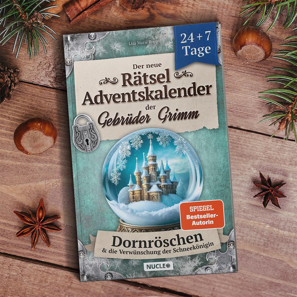 Bild: 9783985610594 | Der neue Rätsel-Adventskalender der Gebrüder Grimm | Lisa Marie Bopp