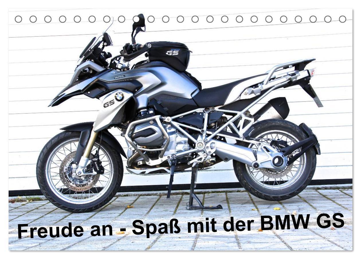 Cover: 9783435520862 | Freude an - Spaß mit der BMW GS (Tischkalender 2025 DIN A5 quer),...