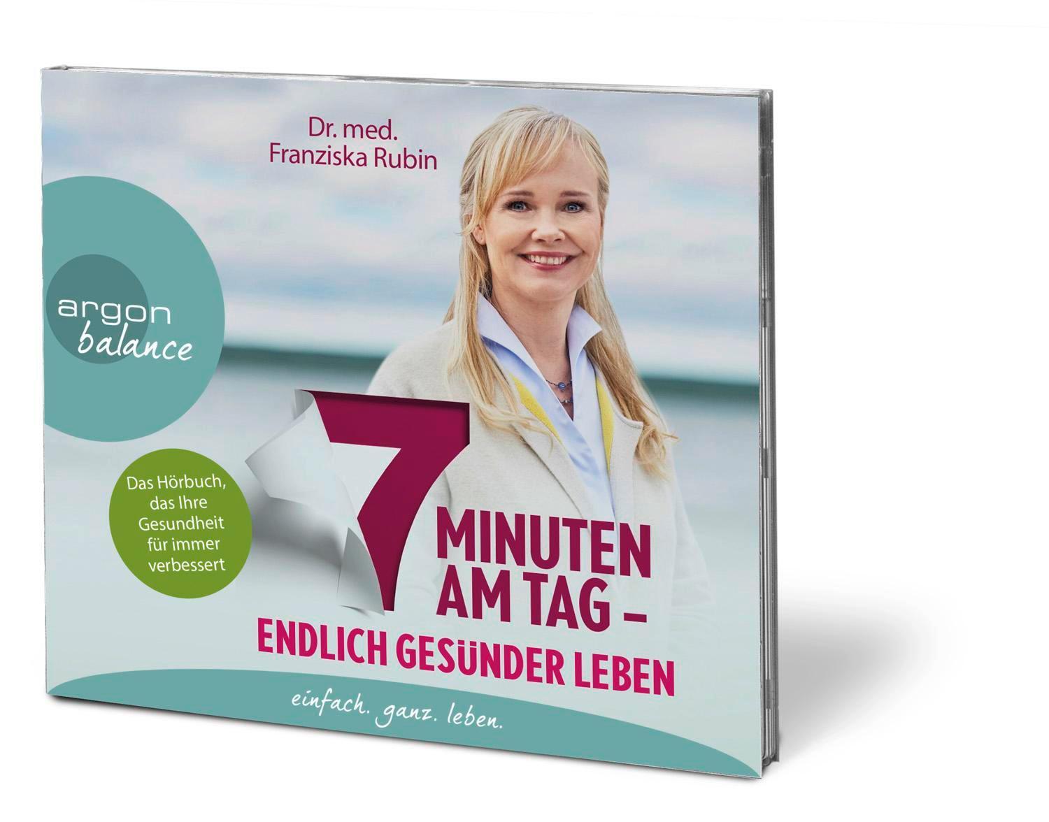 Bild: 9783839882115 | 7 Minuten am Tag | Franziska Rubin | Audio-CD | 2 Audio-CDs | Deutsch