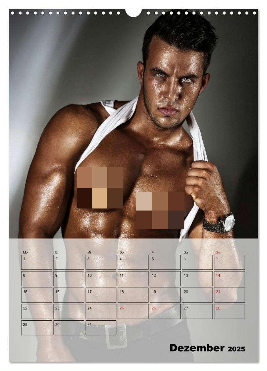 Bild: 9783457025093 | Männer - Sexy und kraftvoll (Wandkalender 2025 DIN A3 hoch),...