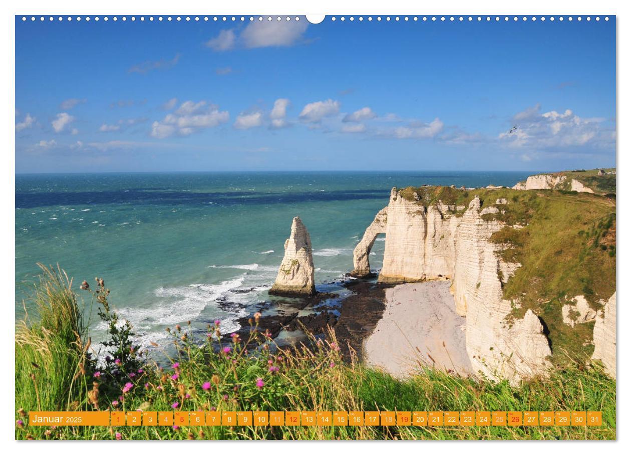 Bild: 9783435680139 | Quer durch die Normandie (Wandkalender 2025 DIN A2 quer), CALVENDO...