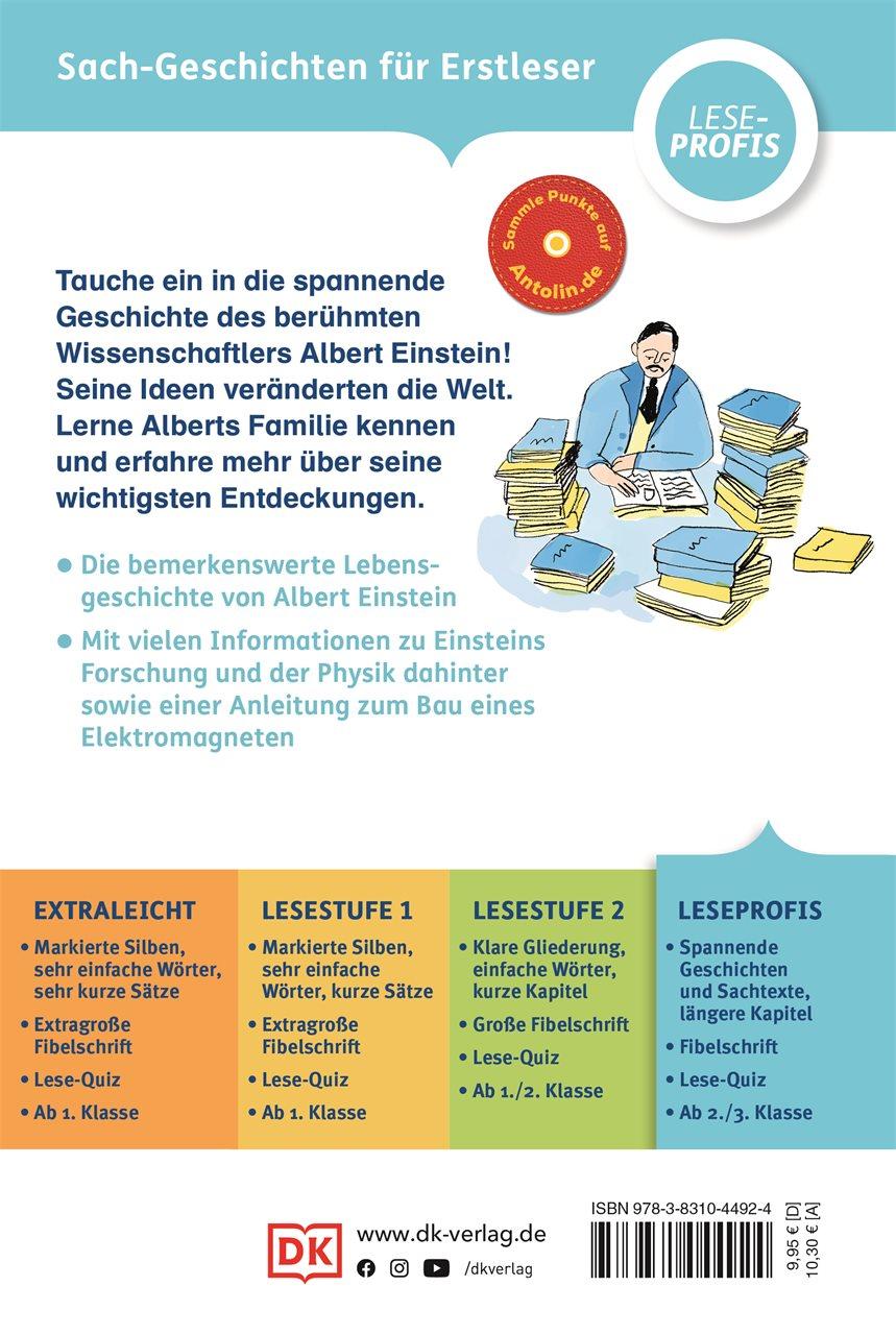 Rückseite: 9783831044924 | SUPERLESER! Das Leben von Albert Einstein | Wil Mara | Buch | 128 S.