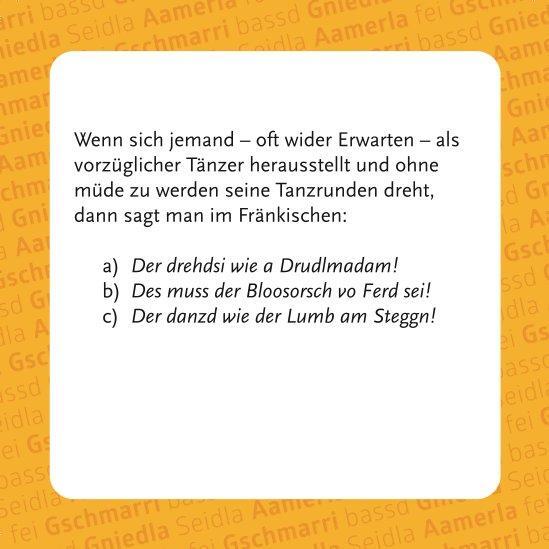 Bild: 4250364119047 | Gräschkurs Fränkisch - Das Quiz | Helmut Haberkamm | Stück | 66 S.