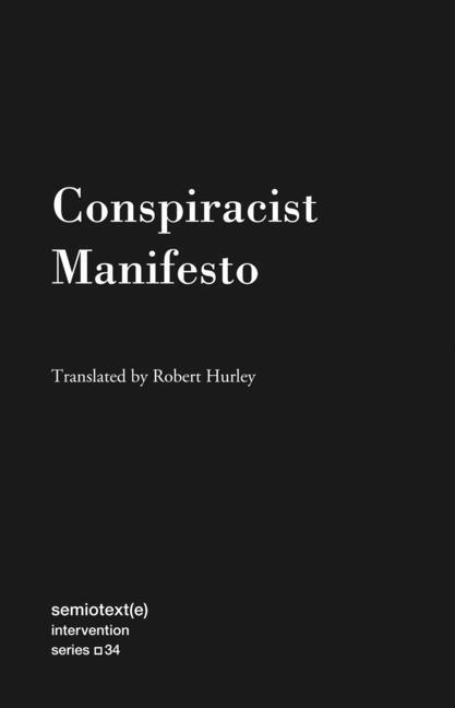 Cover: 9781635901795 | Conspiracist Manifesto | Robert Hurley | Taschenbuch | Englisch | 2023