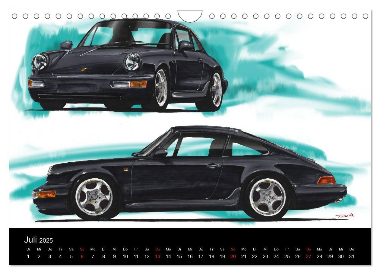 Bild: 9783435499052 | Porsche inspired Artwork by Reinhold Art´s (Wandkalender 2025 DIN...