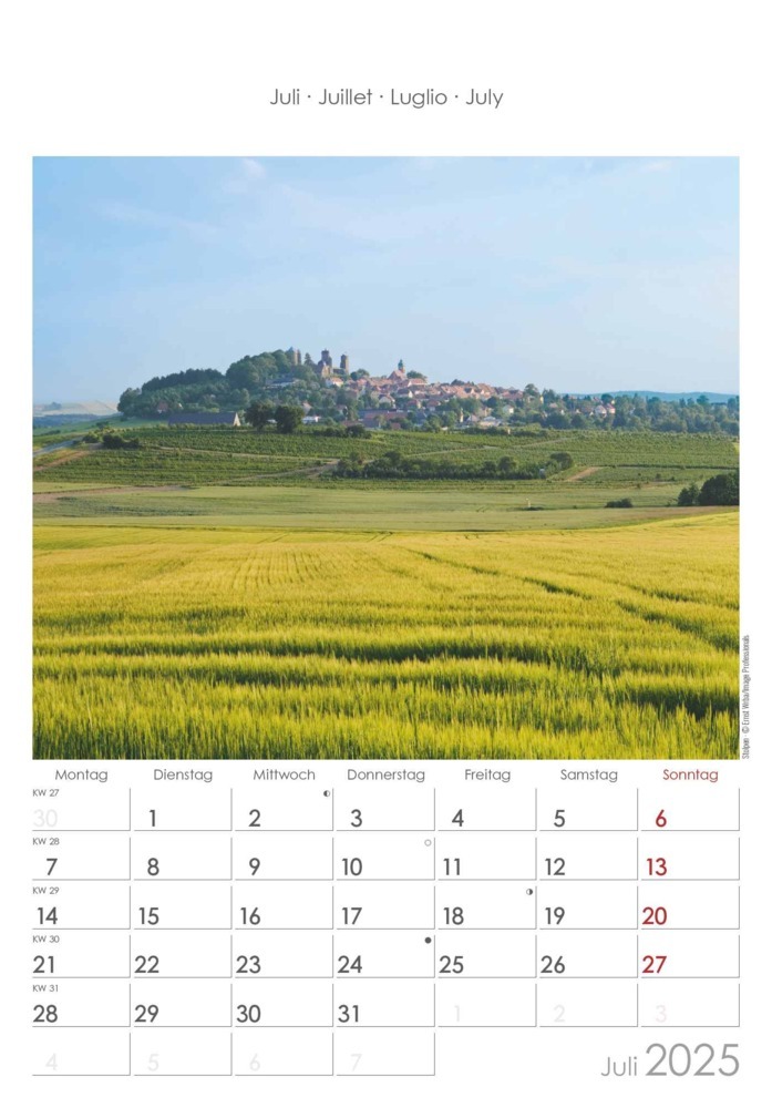 Bild: 4251732341206 | Alpha Edition - Sachsen 2025 Bildkalender, 23,7x34cm, Wandkalender...