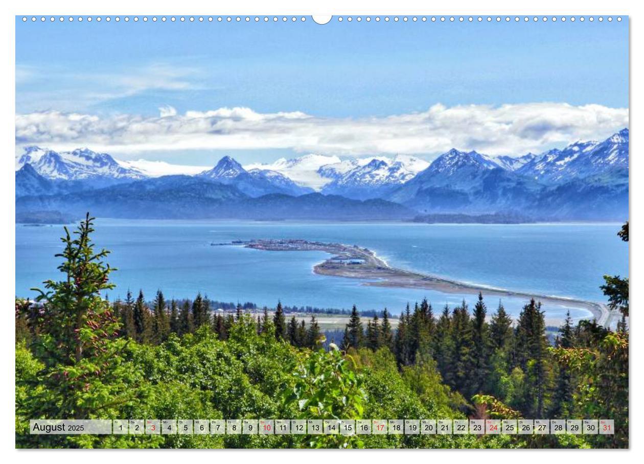 Bild: 9783435622863 | Alaska und Kanada (Wandkalender 2025 DIN A2 quer), CALVENDO...