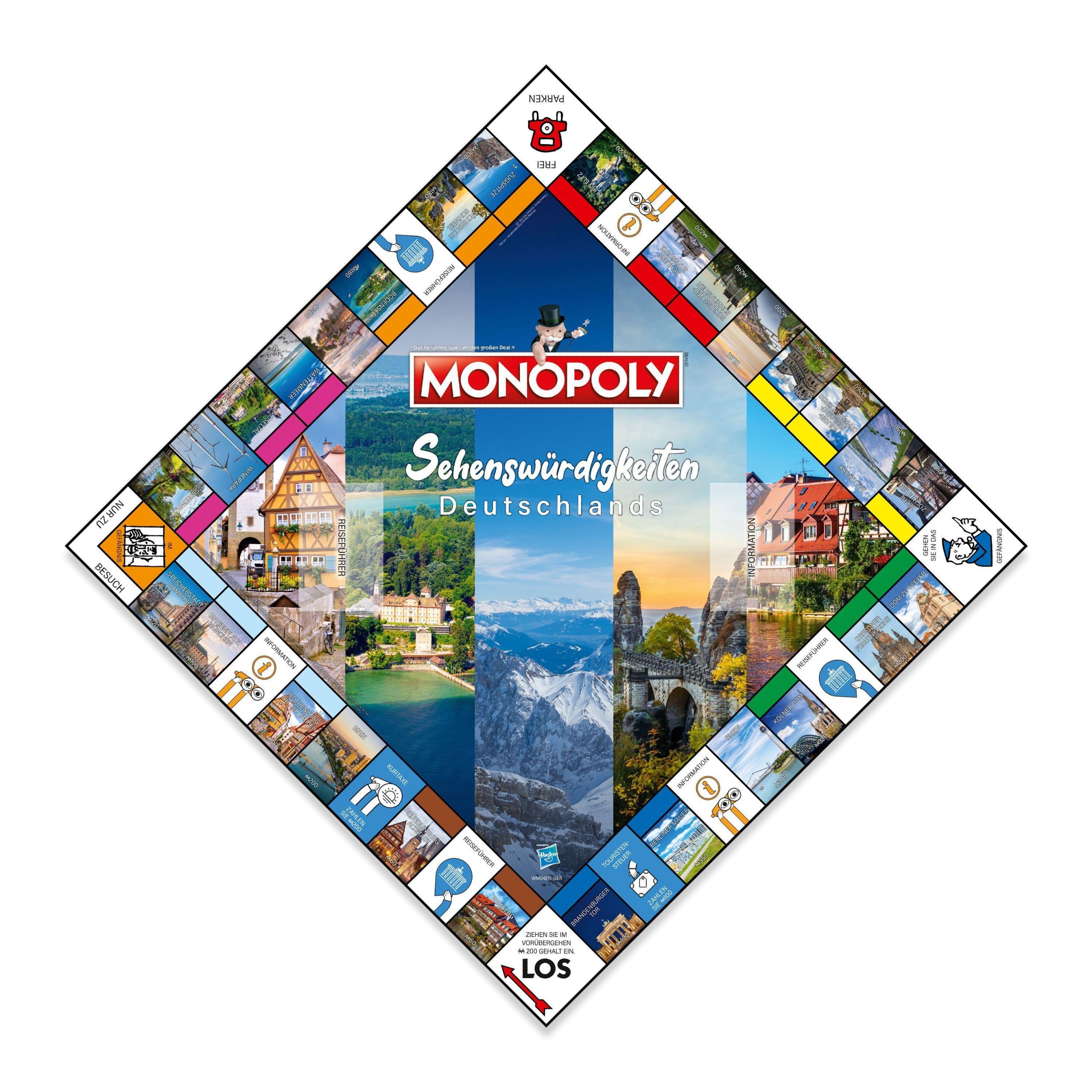 Bild: 4035576049210 | Monopoly die schönsten Sehenswürdigkeiten Deutschlands | Spiel | 2023