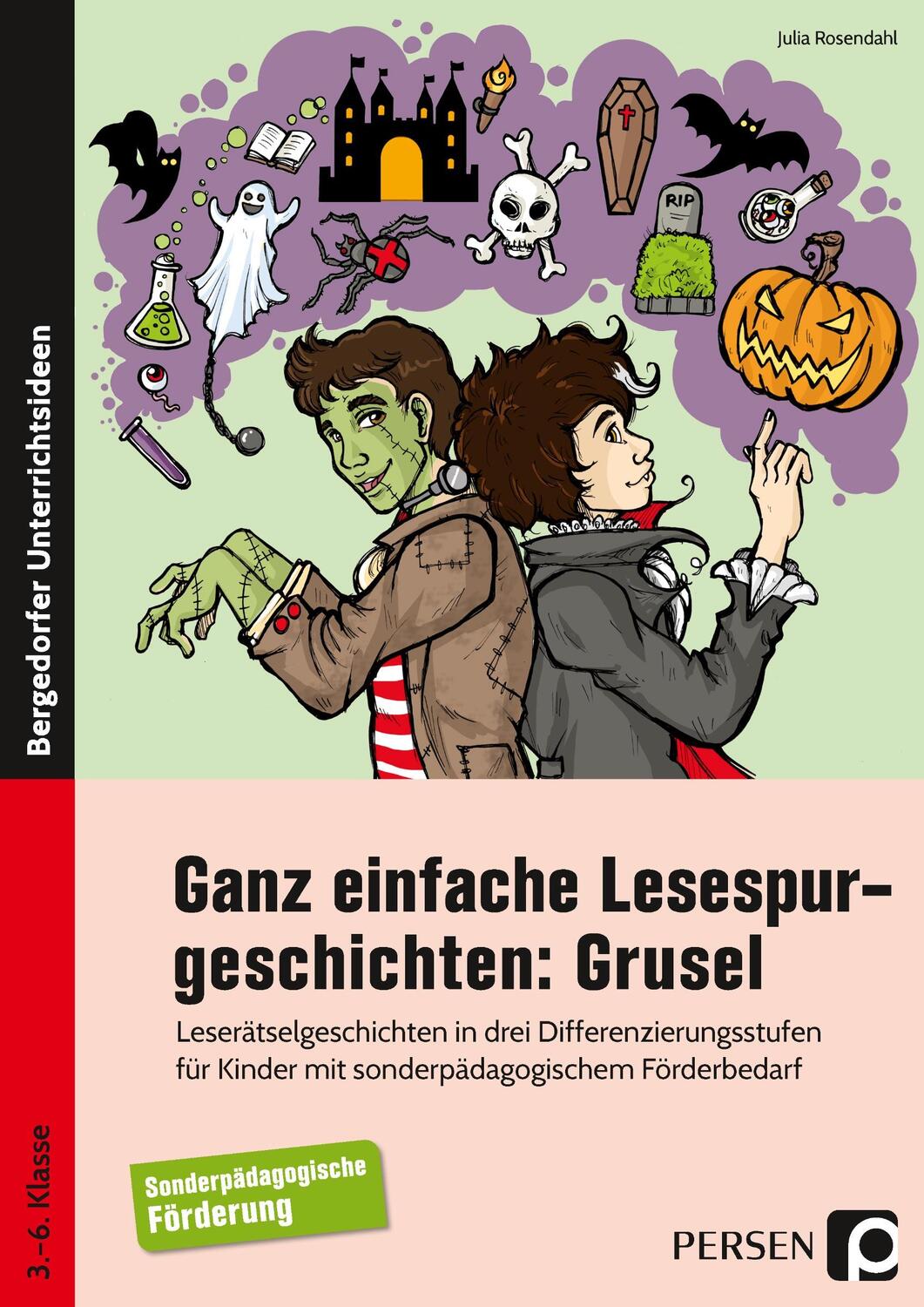 Cover: 9783403207047 | Ganz einfache Lesespurgeschichten: Grusel | Julia Rosendahl | Buch