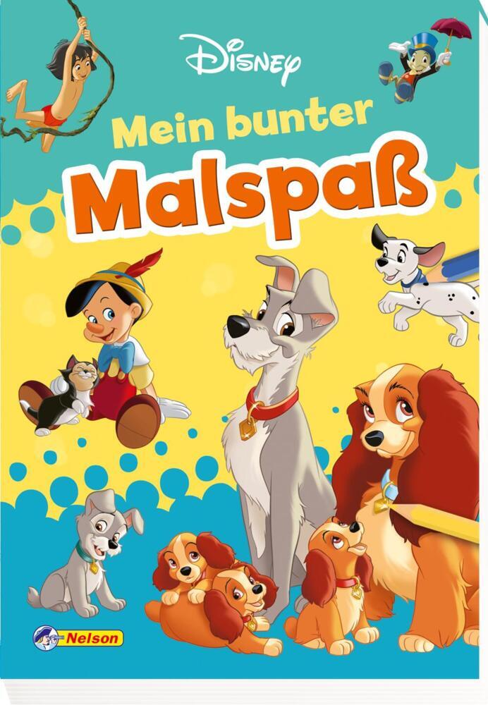 Cover: 9783845118659 | Disney Kreative Beschäftigung | Block mit über 60 Ausmalbildern | Buch