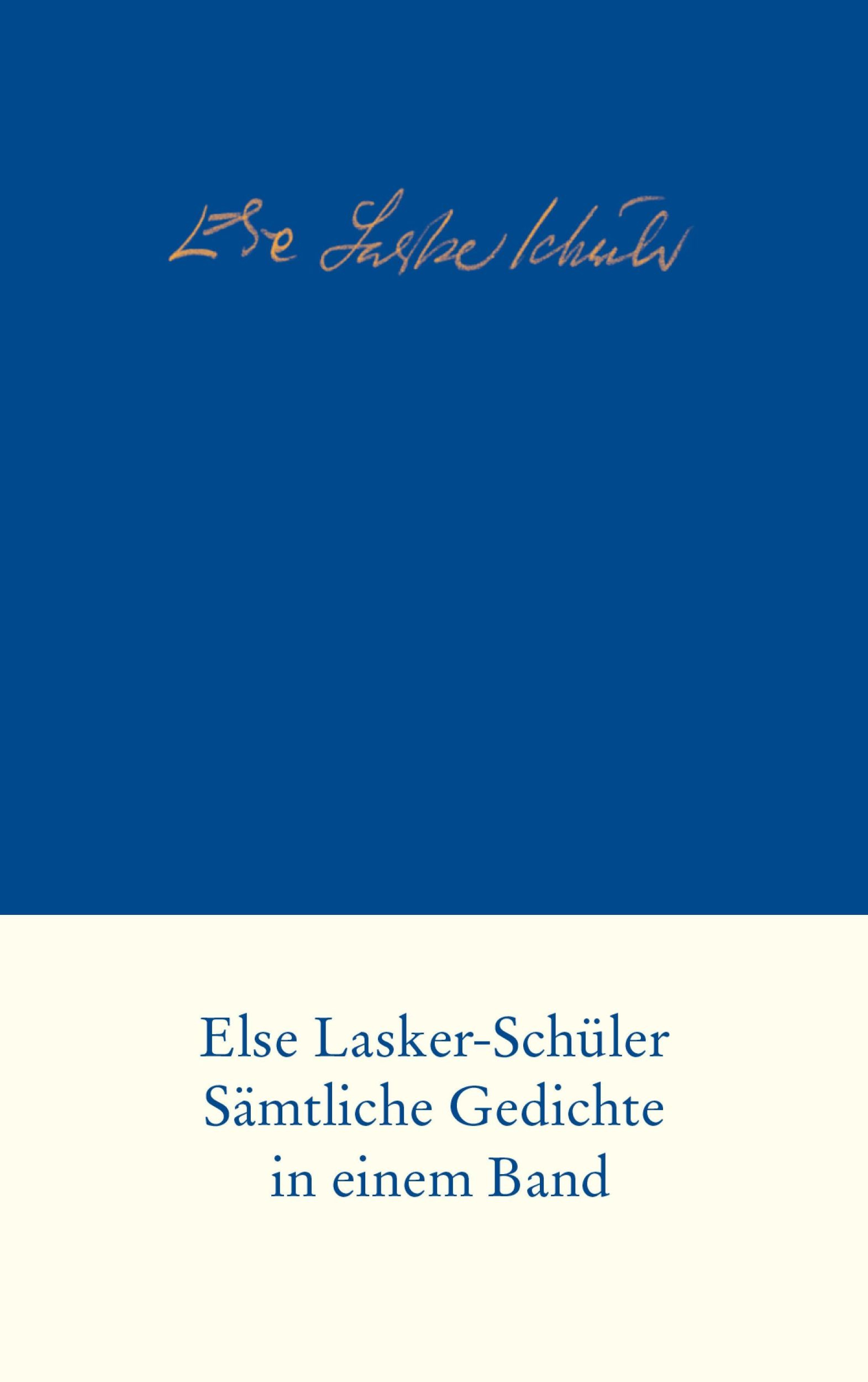 Cover: 9783633541966 | Sämtliche Gedichte | Else Lasker-Schüler | Buch | 566 S. | Deutsch