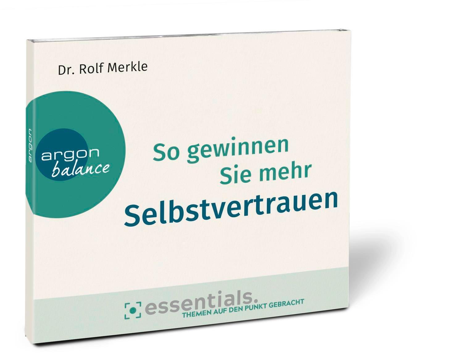 Bild: 9783839882023 | So gewinnen Sie mehr Selbstvertrauen | Rolf Merkle | Audio-CD | 2020