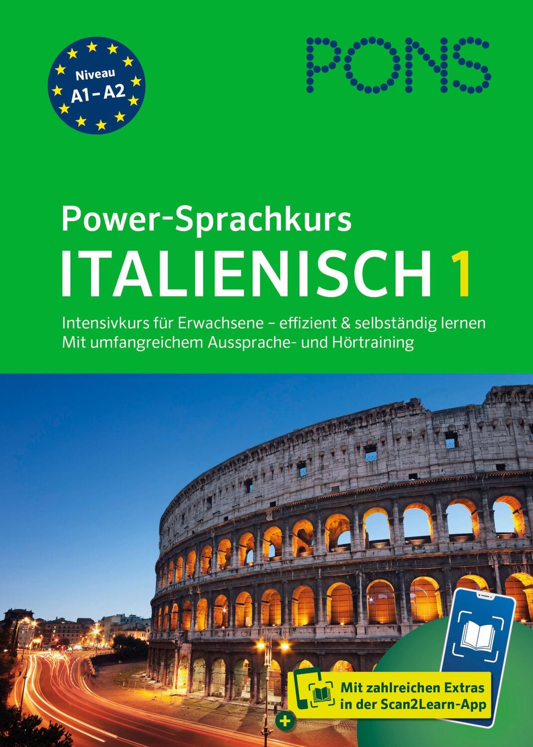 Cover: 9783125660151 | PONS Power-Sprachkurs Italienisch 1 | Taschenbuch | 256 S. | Deutsch