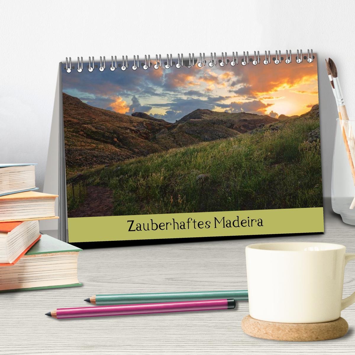 Bild: 9783435670802 | Zauberhaftes Madeira (Tischkalender 2025 DIN A5 quer), CALVENDO...