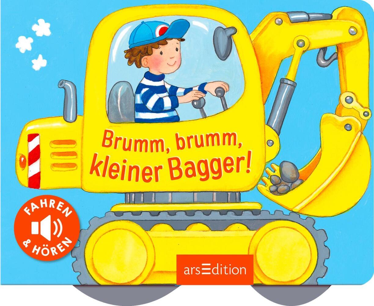 Bild: 9783845845616 | Brumm, brumm, kleiner Bagger! | Fahren und hören | Denitza Gruber