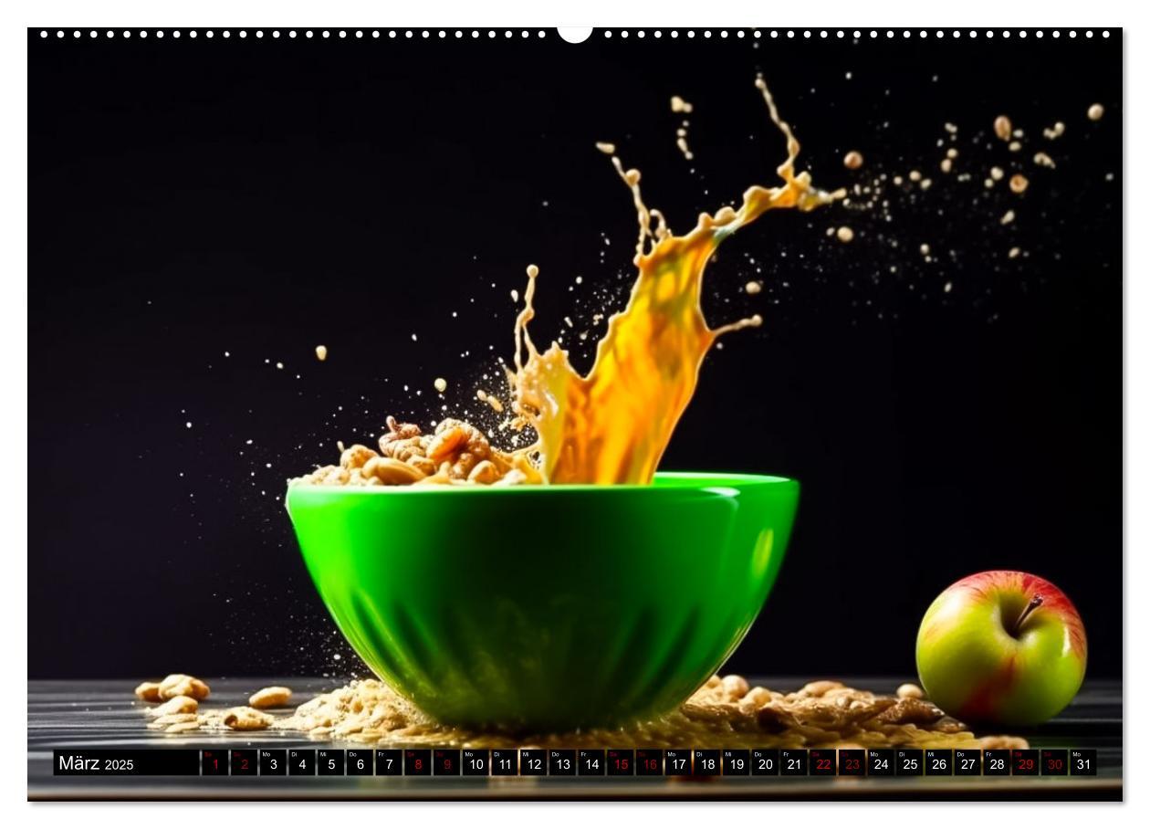 Bild: 9783383905049 | Müsli Frühstück (Wandkalender 2025 DIN A2 quer), CALVENDO...