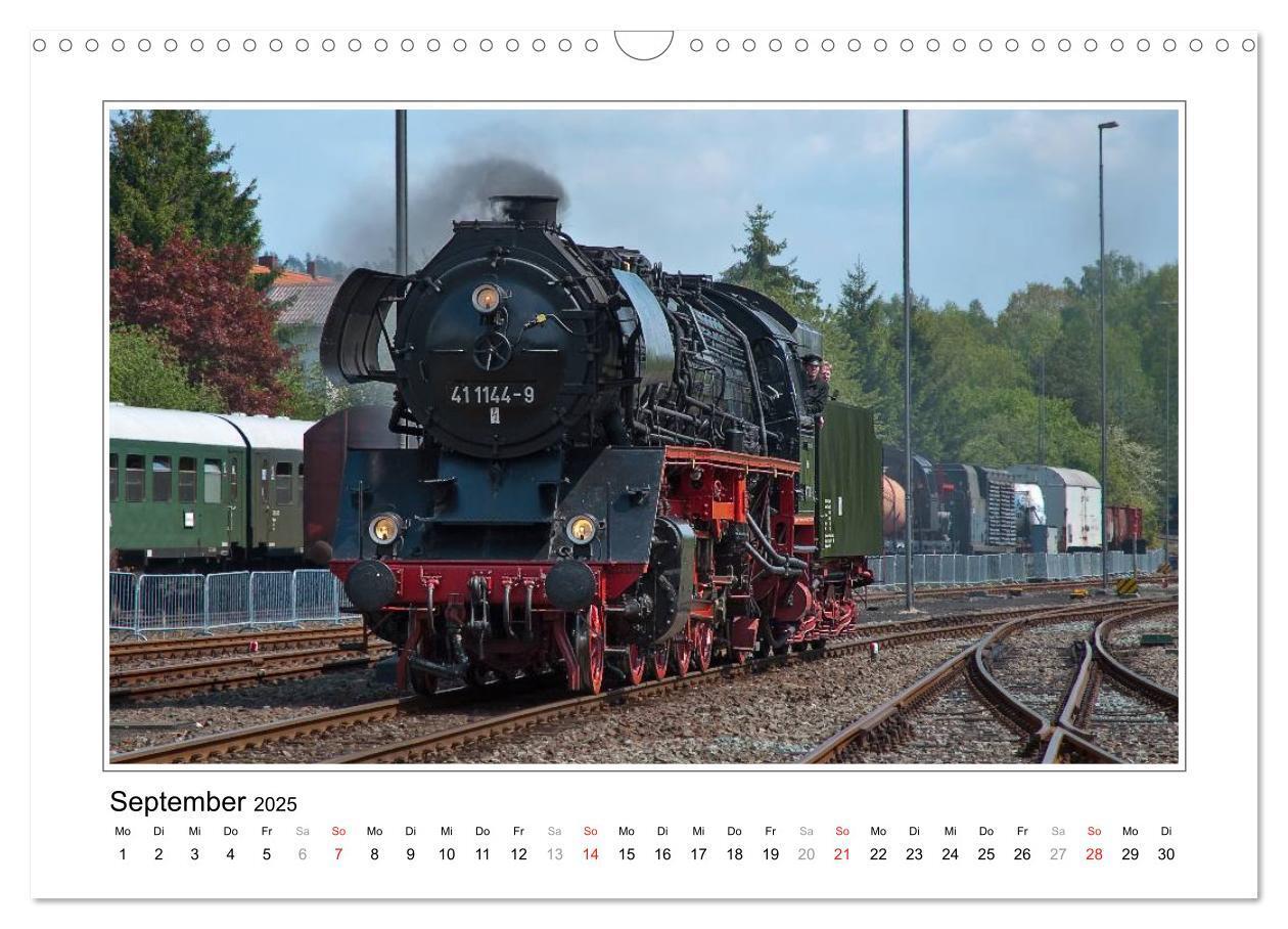 Bild: 9783435552382 | Unter Dampf - Dampflokromantik (Wandkalender 2025 DIN A3 quer),...