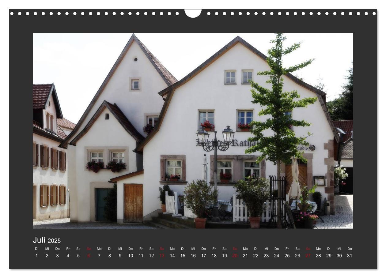 Bild: 9783435749638 | Kulmbach (Wandkalender 2025 DIN A3 quer), CALVENDO Monatskalender