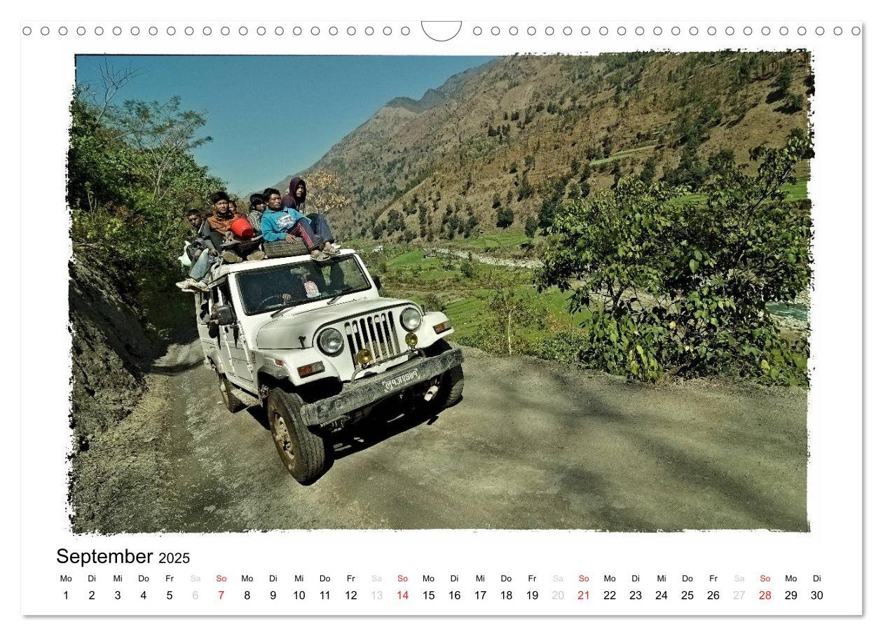 Bild: 9783435546732 | BEGEGNUNGEN IN NEPAL (Wandkalender 2025 DIN A3 quer), CALVENDO...