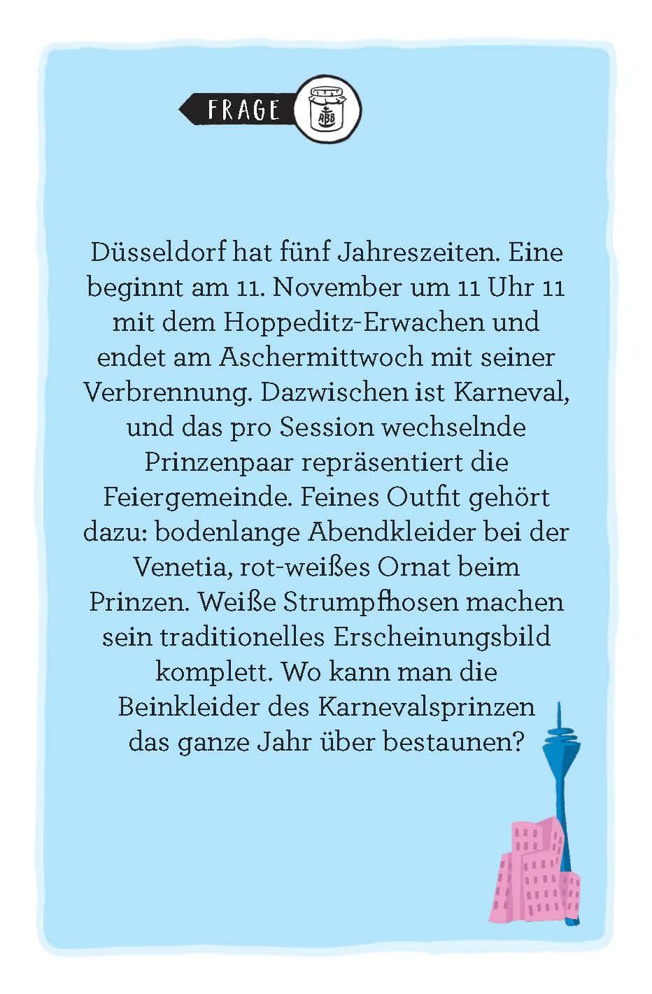 Bild: 9783899783971 | Düsseldorf | Das Heimat-Quiz | Annette Kanis | Taschenbuch | 104 S.