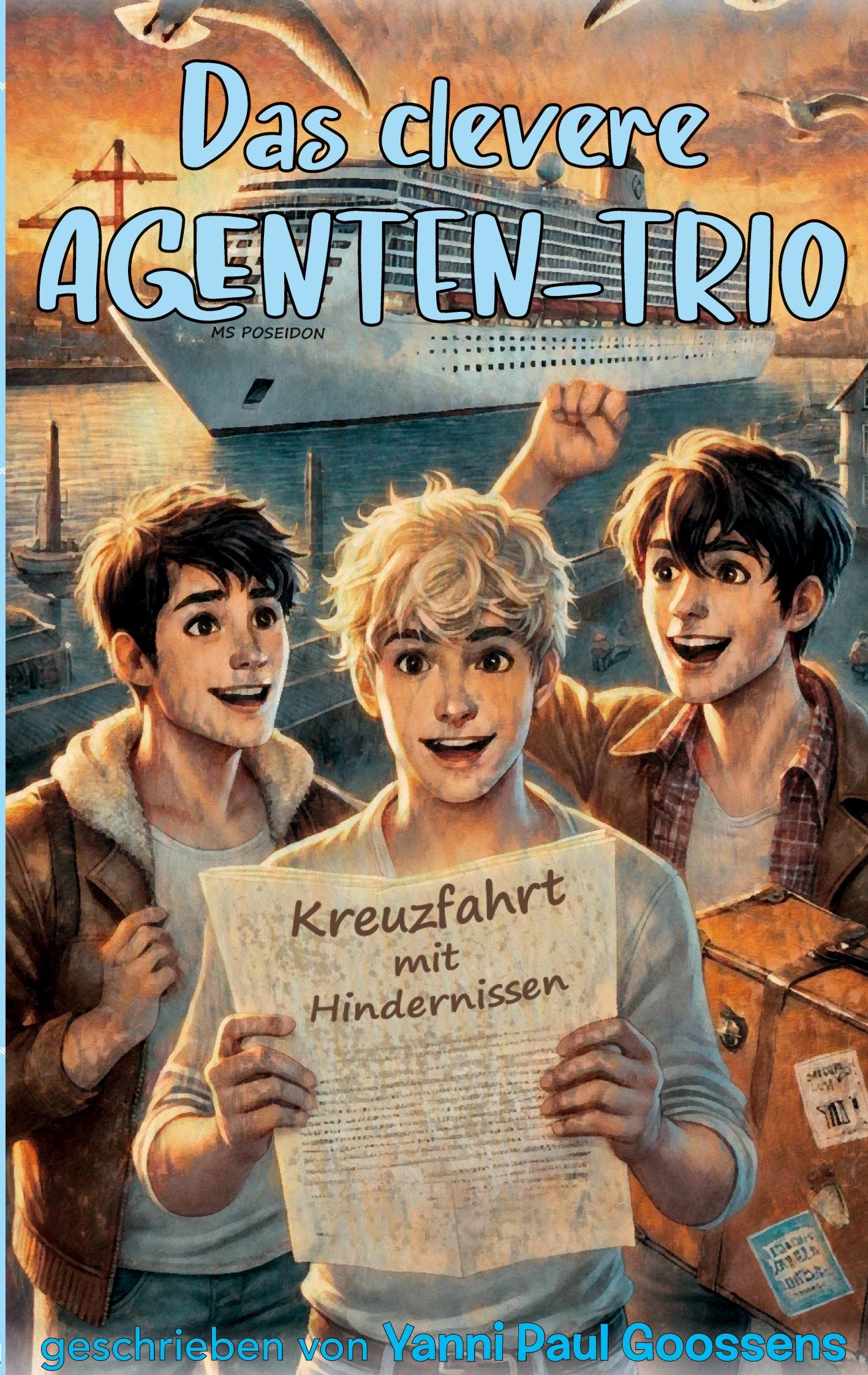 Cover: 9783948858094 | Das clevere Agenten-Trio | Kreuzfahrt mit Hindernissen | Goossens