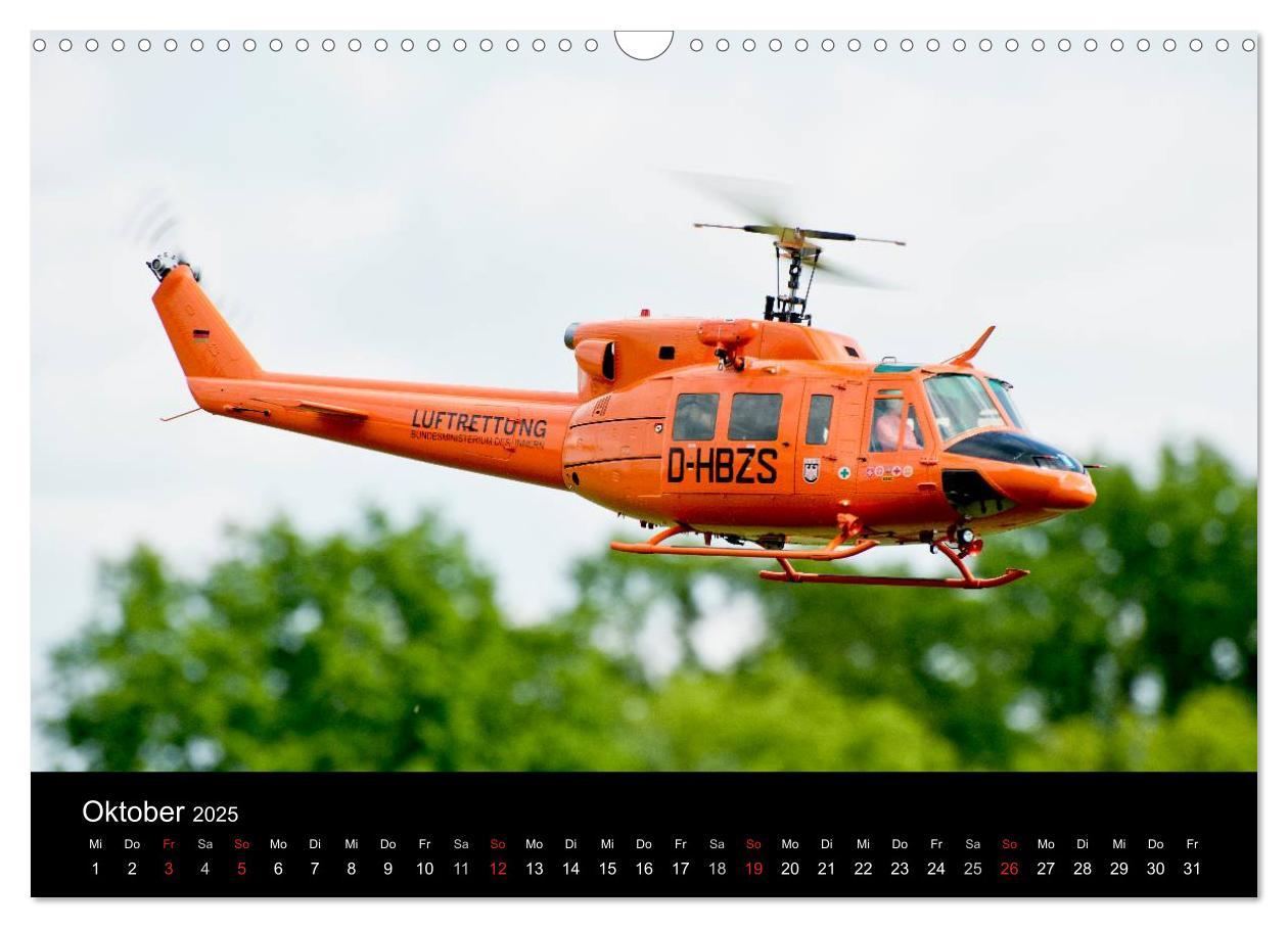 Bild: 9783435702916 | Modellhelis (Wandkalender 2025 DIN A3 quer), CALVENDO Monatskalender