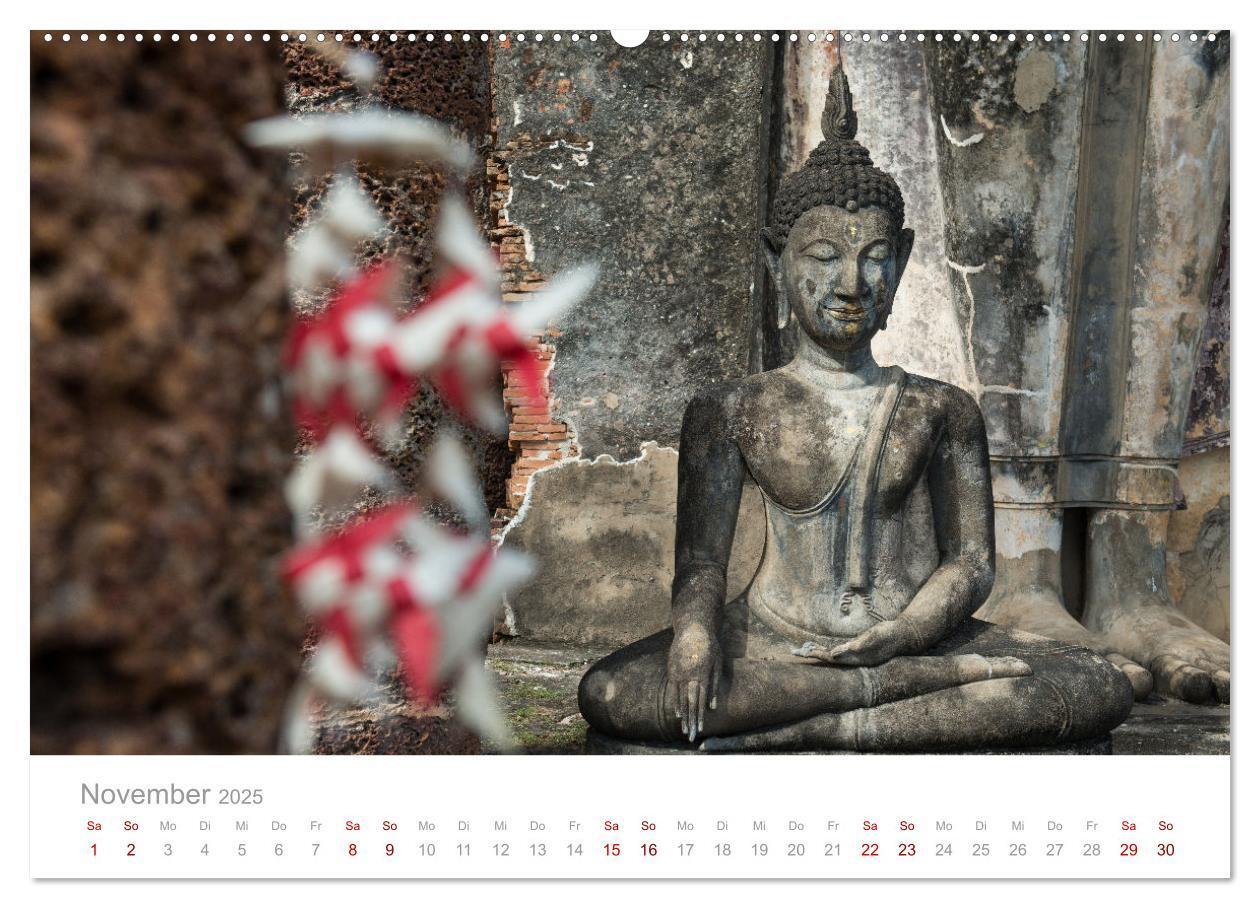 Bild: 9783383956980 | BUDDHA - Im Reich der Achtsamkeit (Wandkalender 2025 DIN A2 quer),...