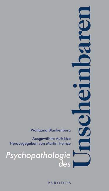 Cover: 9783938880166 | Psychopathologie des Unscheinbaren | Ausgewählte Aufsätze | Buch