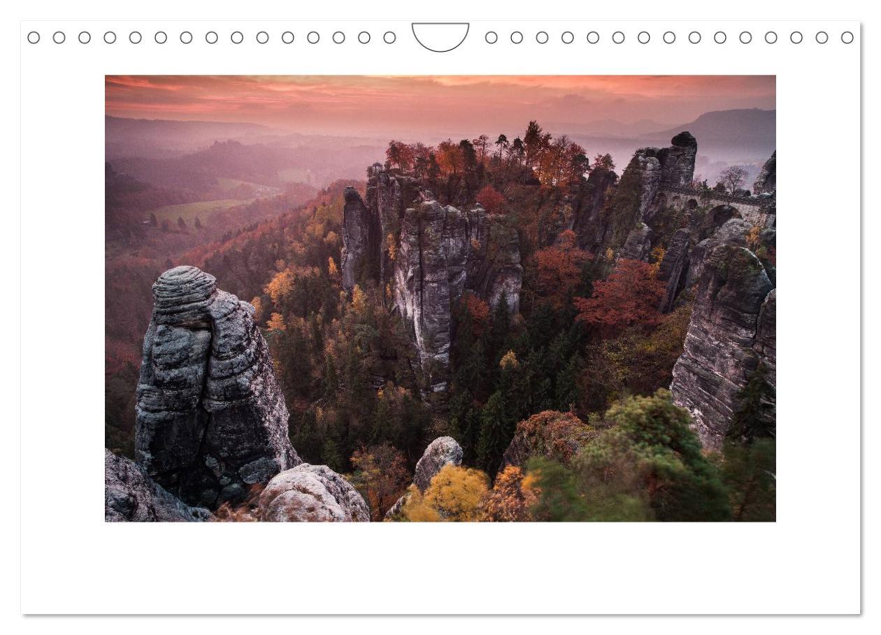 Bild: 9783435841141 | Bastei - Sächsische Schweiz (Wandkalender 2025 DIN A4 quer),...