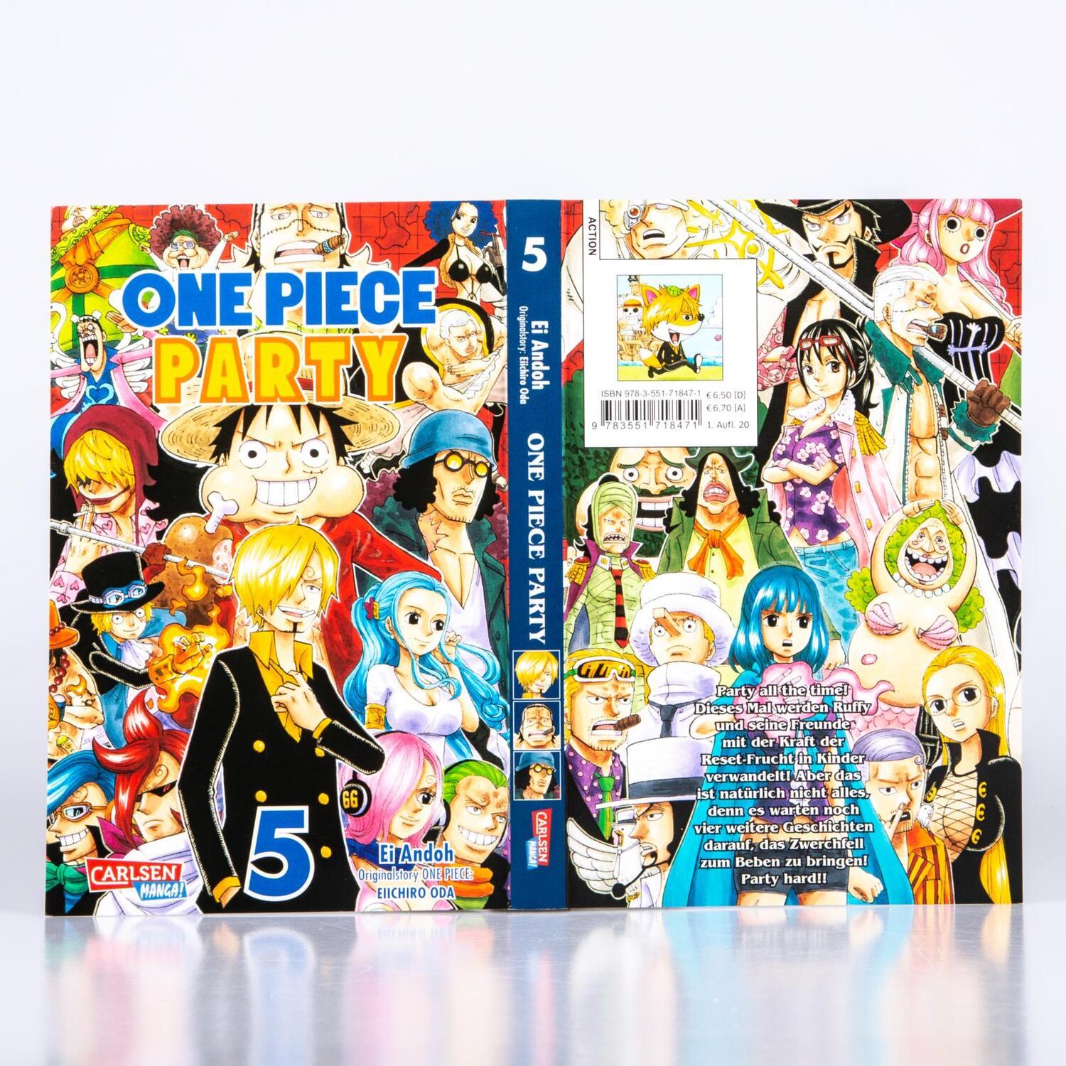 Bild: 9783551718471 | One Piece Party 5 | Ei Andoh (u. a.) | Taschenbuch | One Piece Party