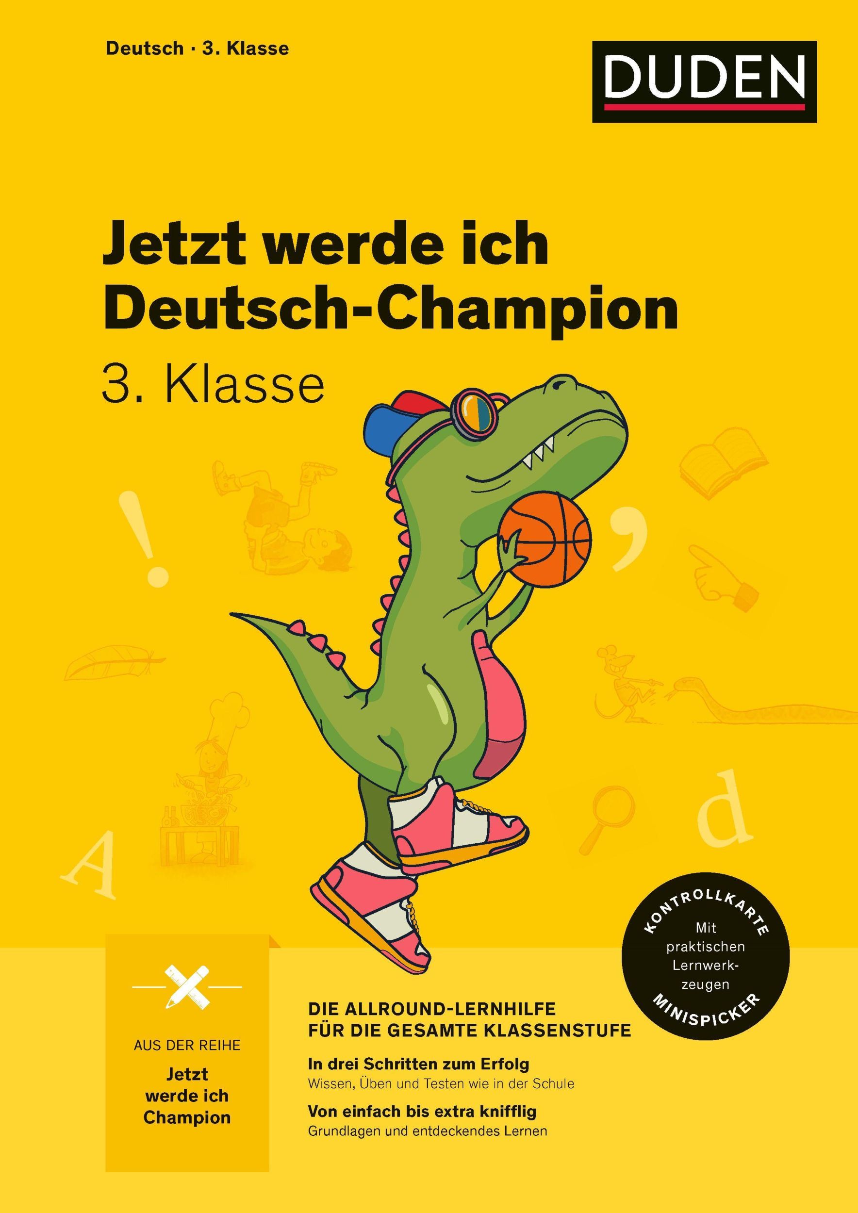 Cover: 9783411726745 | Jetzt werde ich Deutsch-Champion | Deutsch 3. Klasse | Taschenbuch