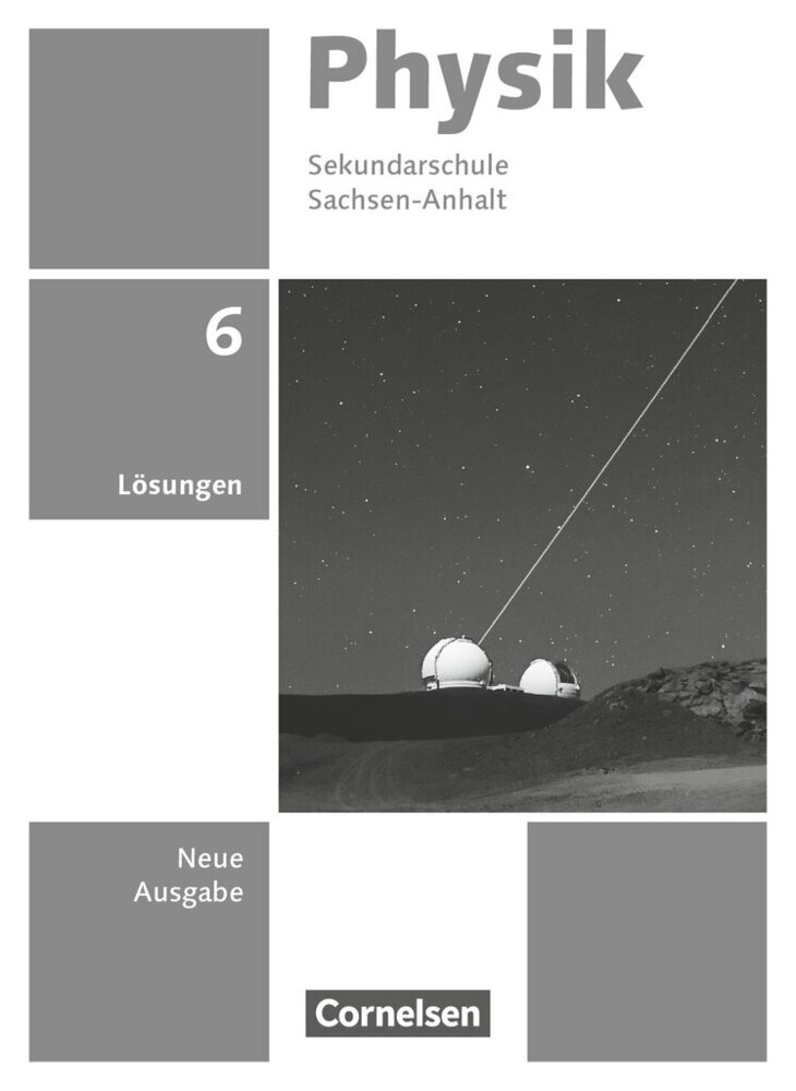 Cover: 9783060160631 | Physik - Neue Ausgabe - Sachsen-Anhalt 2022 - 6. Schuljahr | Buch