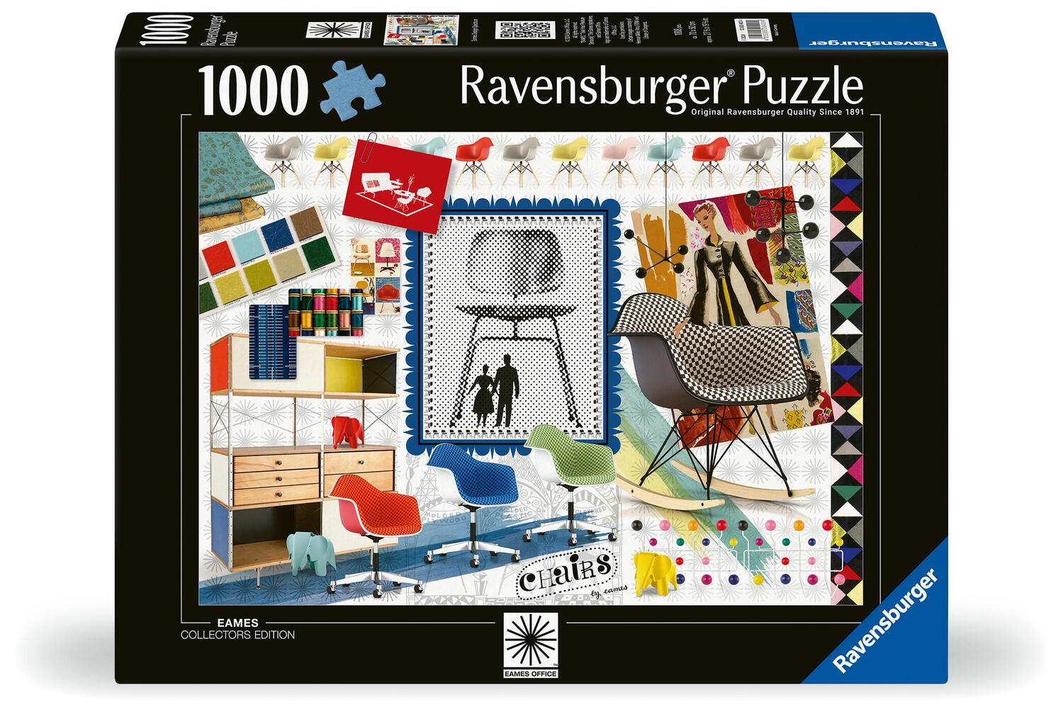 Cover: 4005555004004 | Ravensburger Puzzle 12000400 - Eames Design Spektrum - 1000 Teile...