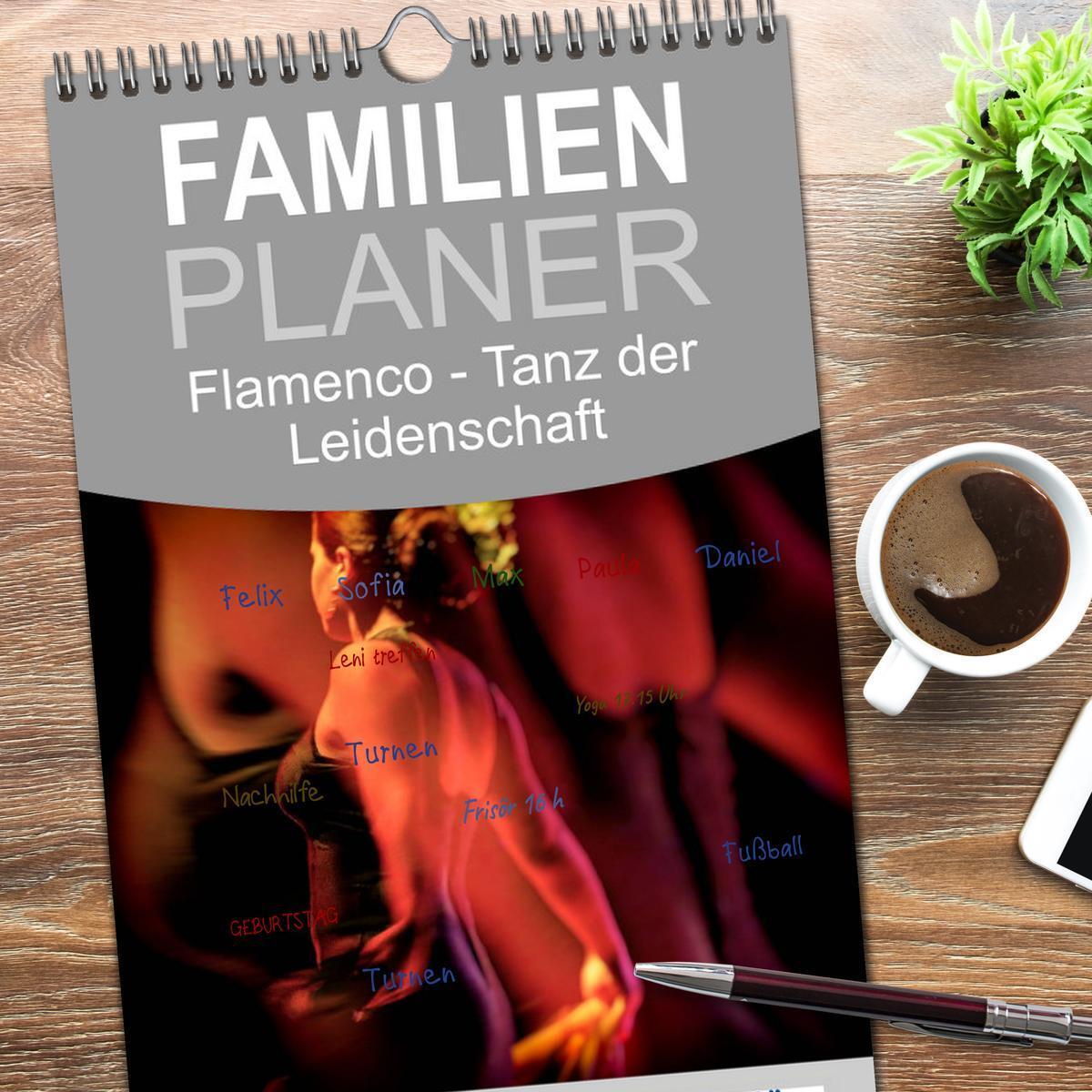 Bild: 9783457125991 | Familienplaner 2025 - Flamenco - Tanz der Leidenschaft mit 5...