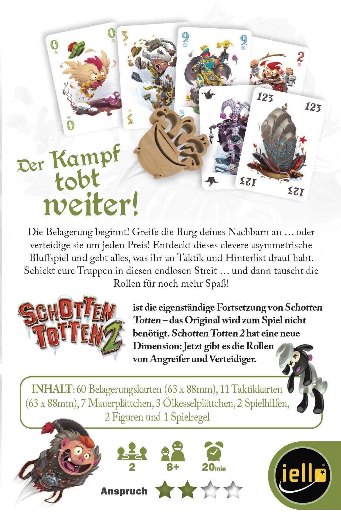 Bild: 3760175517730 | Schotten Totten 2 | Reiner Knizia | Spiel | 517730 | Deutsch | 2021