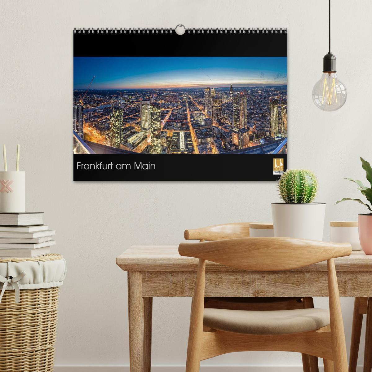 Bild: 9783435665839 | Frankfurt am Main (Wandkalender 2025 DIN A3 quer), CALVENDO...