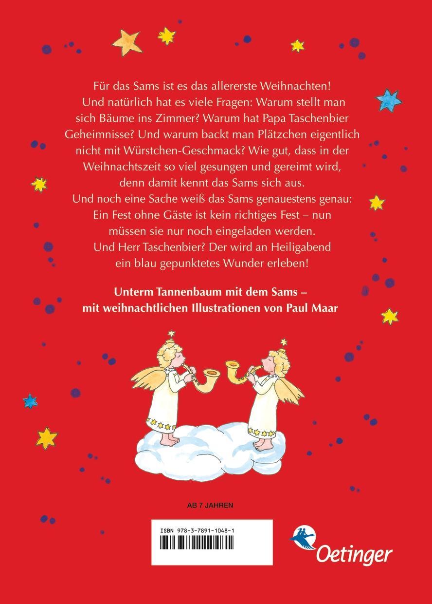 Rückseite: 9783789110481 | Das Sams 9. Das Sams feiert Weihnachten | Paul Maar | Buch | Sams