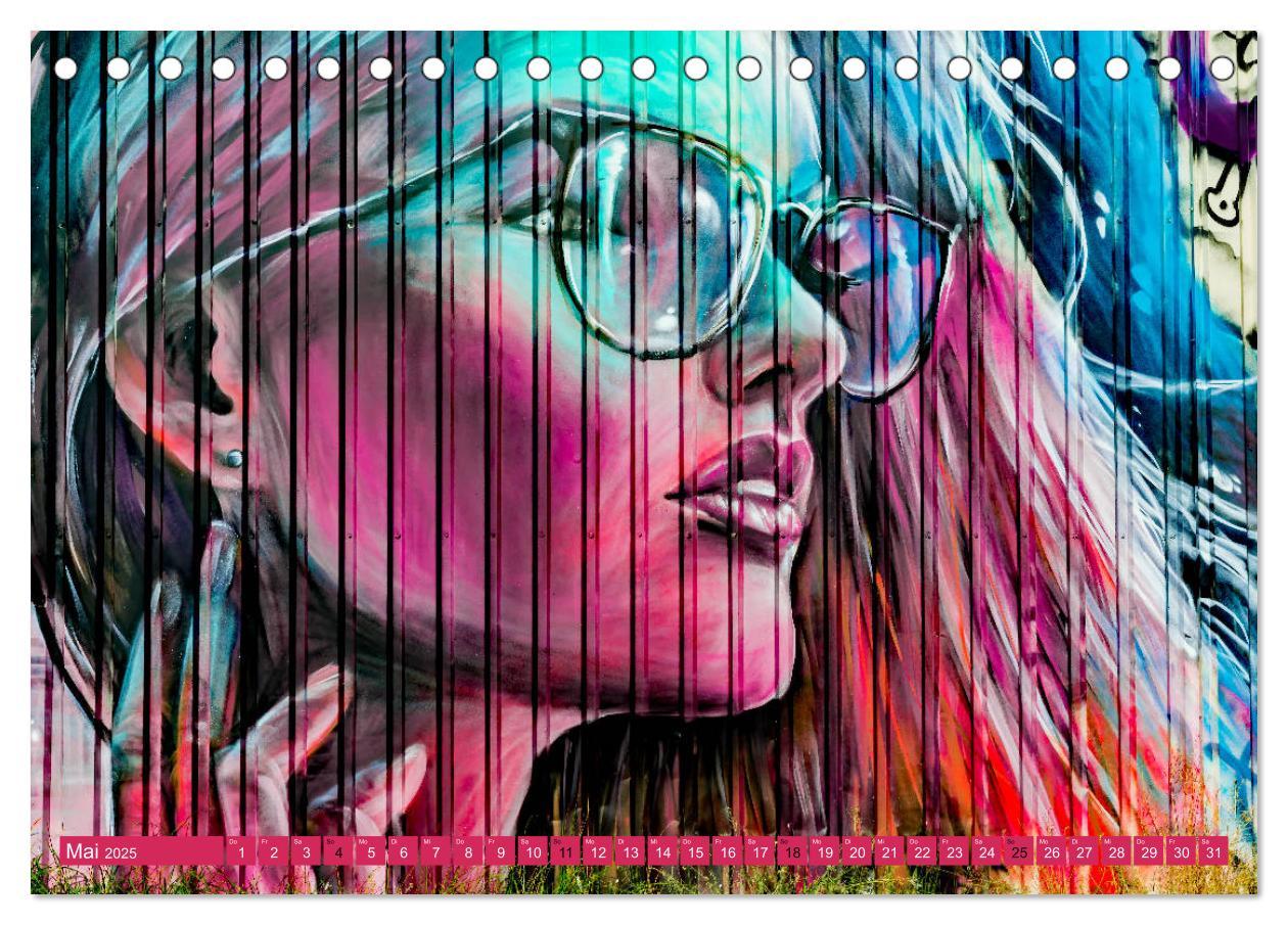 Bild: 9783435198351 | Street art Amsterdam Michael Jaster (Tischkalender 2025 DIN A5...