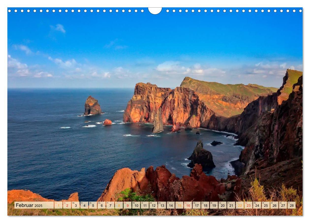 Bild: 9783435467792 | Madeira - blaues Wasser, grüne Berge, bunte Blumen (Wandkalender...