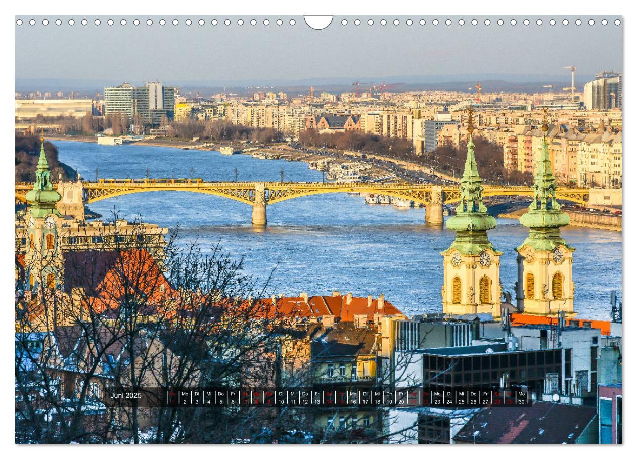 Bild: 9783435144631 | Budapest - Die Stadt an der Donau (Wandkalender 2025 DIN A3 quer),...