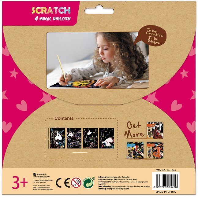 Cover: 6920773315450 | Scratch Magic Unicorns | Stück | In Pappkarton | Deutsch | 2019