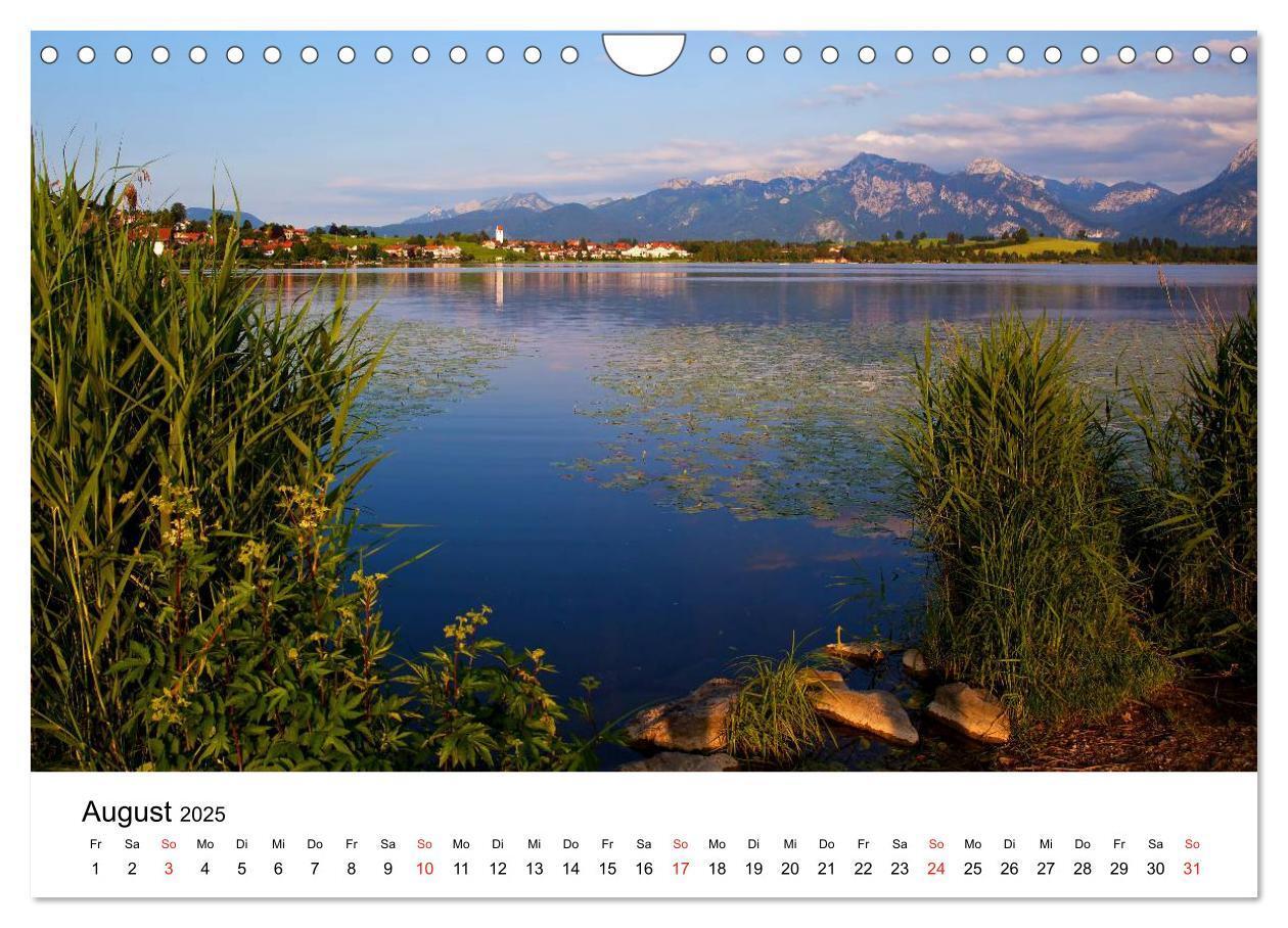 Bild: 9783435485390 | Hopfensee - Riviera des Allgäus (Wandkalender 2025 DIN A4 quer),...