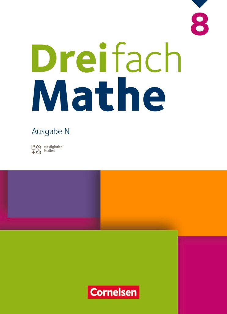 Cover: 9783060436712 | Dreifach Mathe 8. Schuljahr - Schulbuch | Anja Buchmann (u. a.) | Buch