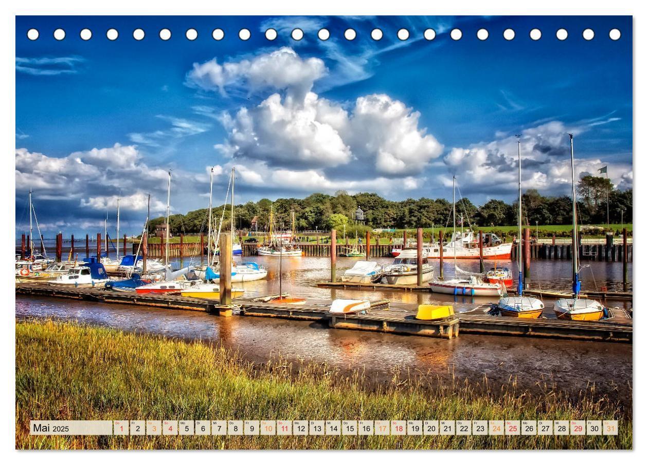 Bild: 9783435785117 | Friesland - Nordseebad Dangast (Tischkalender 2025 DIN A5 quer),...