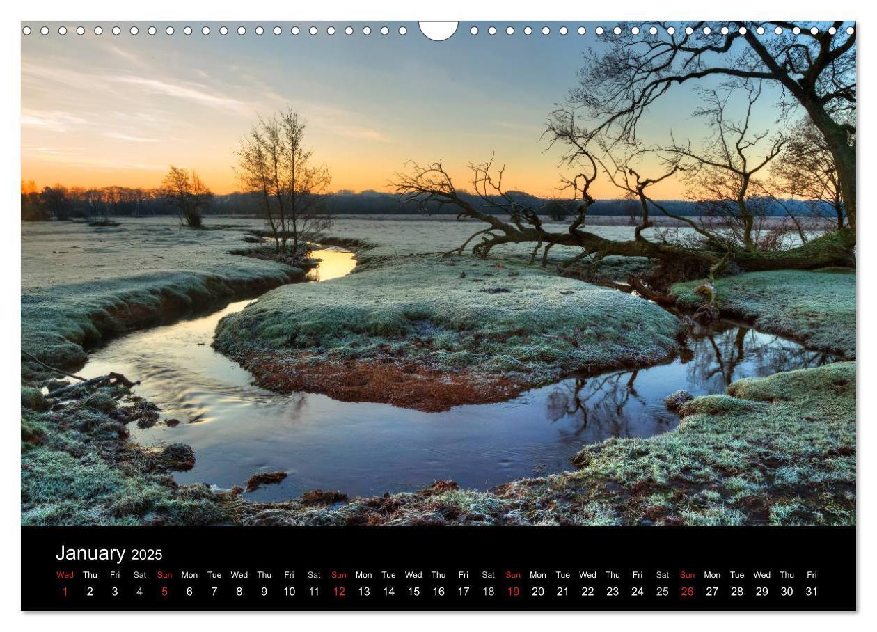 Bild: 9781325951734 | New Forest Hampshire (Wall Calendar 2025 DIN A3 landscape),...