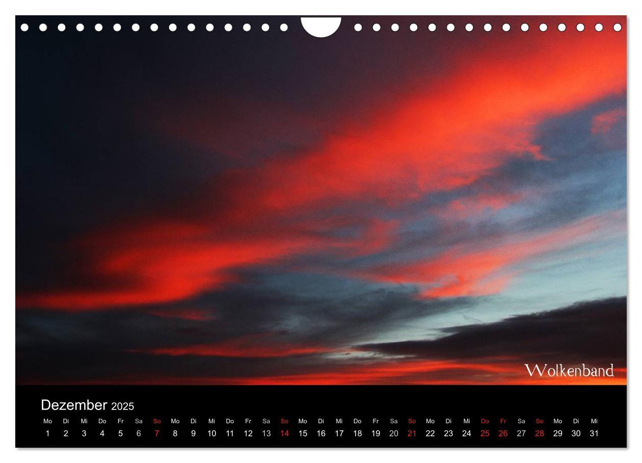 Bild: 9783435799503 | Wolken-Kunstwerke (Wandkalender 2025 DIN A4 quer), CALVENDO...