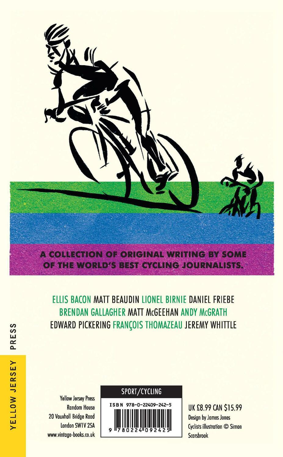 Rückseite: 9780224092425 | The Cycling Anthology: Volume Five: Volume 5 | Ellis Bacon (u. a.)