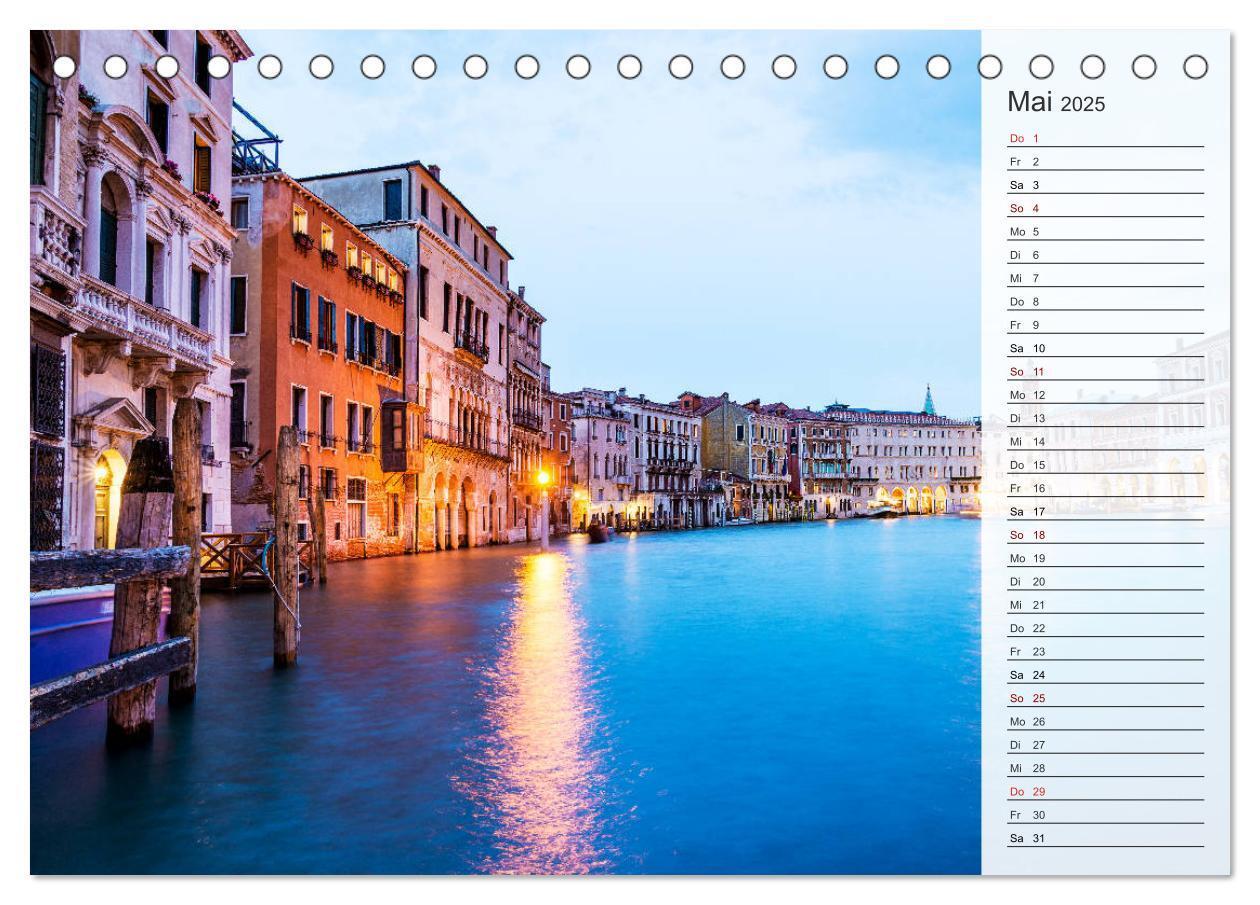 Bild: 9783435314669 | Venedig - Stille Momente (Tischkalender 2025 DIN A5 quer), CALVENDO...