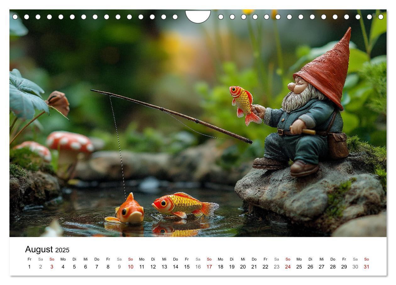 Bild: 9783457204108 | Berufe der Gartenzwerge (Wandkalender 2025 DIN A4 quer), CALVENDO...